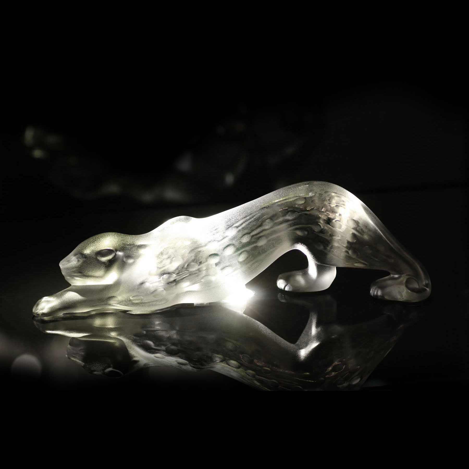 Lalique Zeila Grey Panther 8.5
